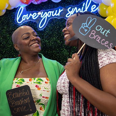 Patients at Orthodontics by Bradford in Palm Beach Gardens, Palm City, and Lake Worth, FL